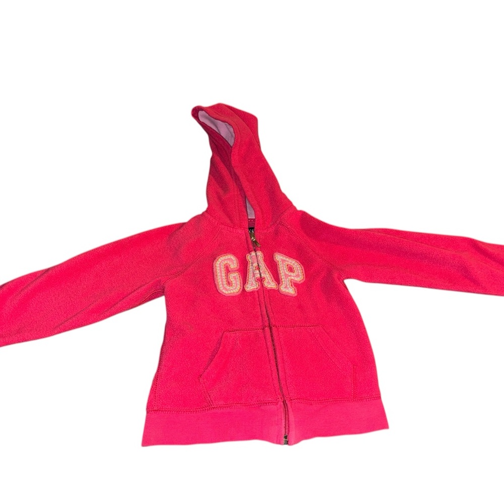GAP Bright Pink Hoodie with Logo